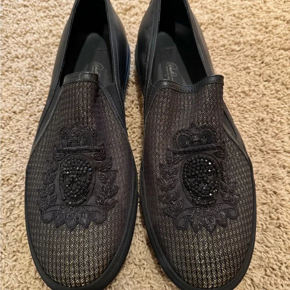 Donald J. Pliner | Shoes | Donald Pliner Slip On Shoes Skull  display picture 1